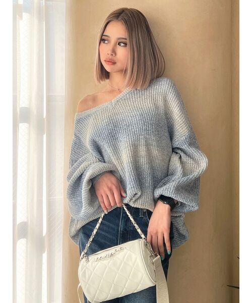 GYDA(ジェイダ)の「キルティング Cylinder バッグ(ハンドバッグ・レディース・ブラック/オフホワイト・FREE)」の20枚目の写真