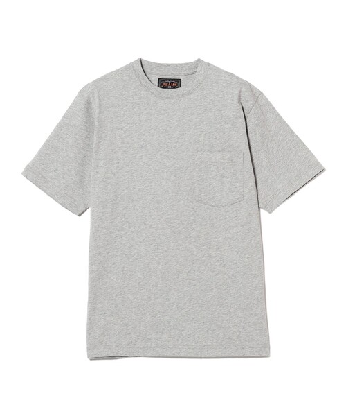 BEAMS PLUS(ビームスプラス)の「BEAMS PLUS / クルーネック Tシャツ(Tシャツ/カットソー・メンズ・サックスブルー/シルバー/オリーブ/グレー/イエロー/ピンク・XL/L/M/S)」の7枚目の写真