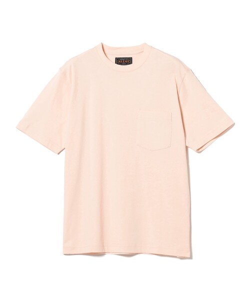 BEAMS PLUS(ビームスプラス)の「BEAMS PLUS / クルーネック Tシャツ(Tシャツ/カットソー・メンズ・サックスブルー/シルバー/オリーブ/グレー/イエロー/ピンク・XL/L/M/S)」の10枚目の写真