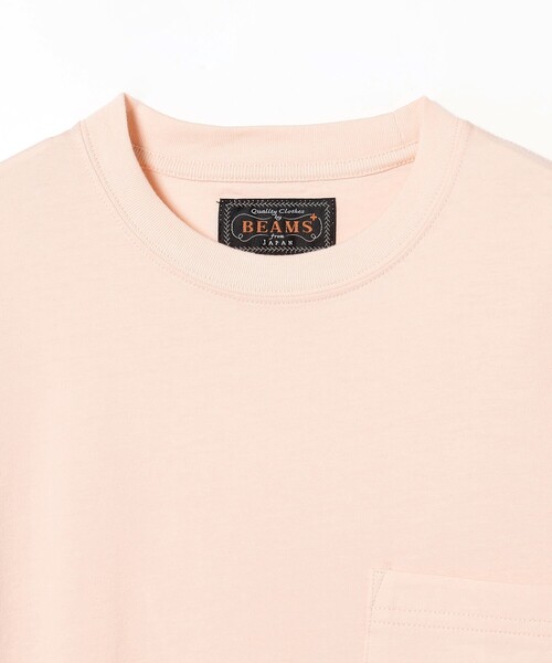 BEAMS PLUS(ビームスプラス)の「BEAMS PLUS / クルーネック Tシャツ(Tシャツ/カットソー・メンズ・サックスブルー/シルバー/オリーブ/グレー/イエロー/ピンク・XL/L/M/S)」の11枚目の写真