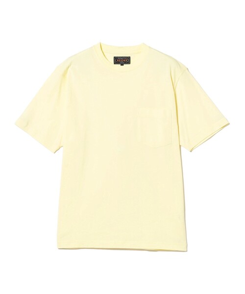 BEAMS PLUS(ビームスプラス)の「BEAMS PLUS / クルーネック Tシャツ(Tシャツ/カットソー・メンズ・サックスブルー/シルバー/オリーブ/グレー/イエロー/ピンク・XL/L/M/S)」の15枚目の写真