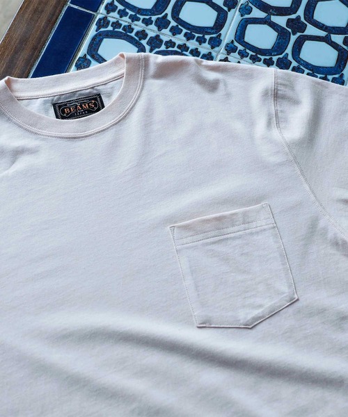 BEAMS PLUS(ビームスプラス)の「BEAMS PLUS / クルーネック Tシャツ(Tシャツ/カットソー・メンズ・サックスブルー/シルバー/オリーブ/グレー/イエロー/ピンク・XL/L/M/S)」の5枚目の写真