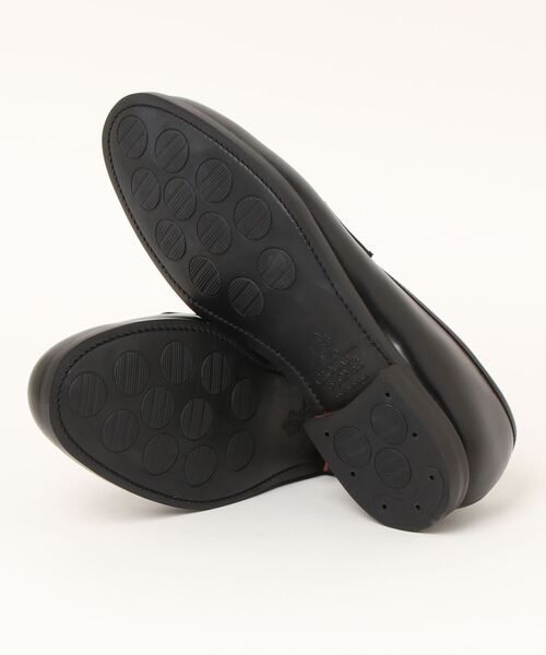 CROCKETT&JONES（クロケットアンドジョーンズ）の「Crockett&Jones / コインローファー / BOSTON 2 / Last 376 / C&J26224A-C01C1AB（ローファー・メンズ・ブラック・UK8.5/UK8/UK6.5/UK6）」の3枚目の写真