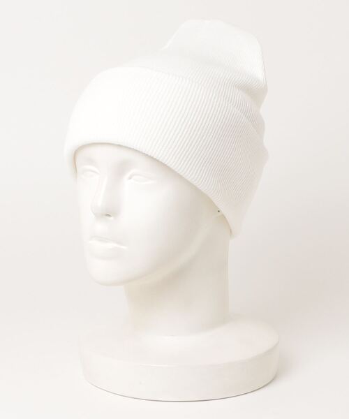 newhattan（ニューハッタン）の「【NEWHATTAN】プレーンニットキャップ NWHT-H0080 MURS（ニットキャップ/ビーニー・レディース・オレンジ/ライトピンク/ダークグリーン/レッド/オリーブ/ロイヤルブルー/バーガンディー/ダークグレー/ピンク/カーキ/ホワイト/ダークブラウン/スカイブルー/パープル/ネイビー/ブラック・FREE）」の2枚目の写真