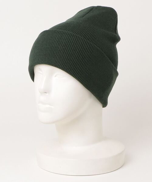 newhattan（ニューハッタン）の「【NEWHATTAN】プレーンニットキャップ NWHT-H0080 MURS（ニットキャップ/ビーニー・レディース・オレンジ/ライトピンク/ダークグリーン/レッド/オリーブ/ロイヤルブルー/バーガンディー/ダークグレー/ピンク/カーキ/ホワイト/ダークブラウン/スカイブルー/パープル/ネイビー/ブラック・FREE）」の5枚目の写真