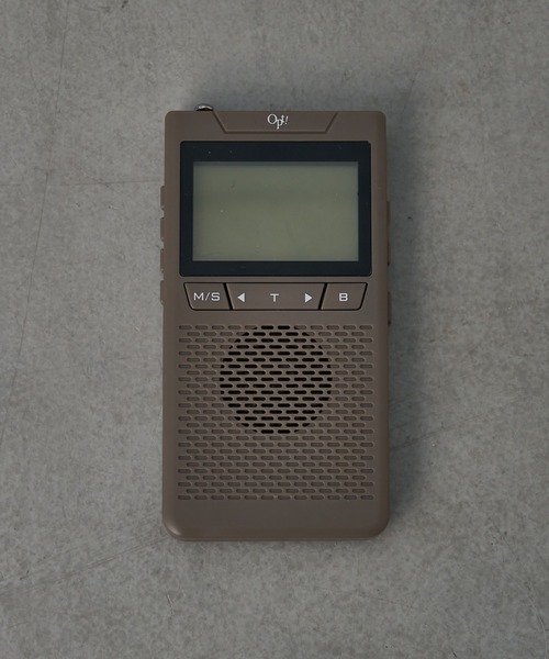 BIRTHDAY BAR(バースデイバー)の「Grandpa Radio グランパラジオ(生活家電・レディース・グレー/サンドベージュ・フリー)」の6枚目の写真