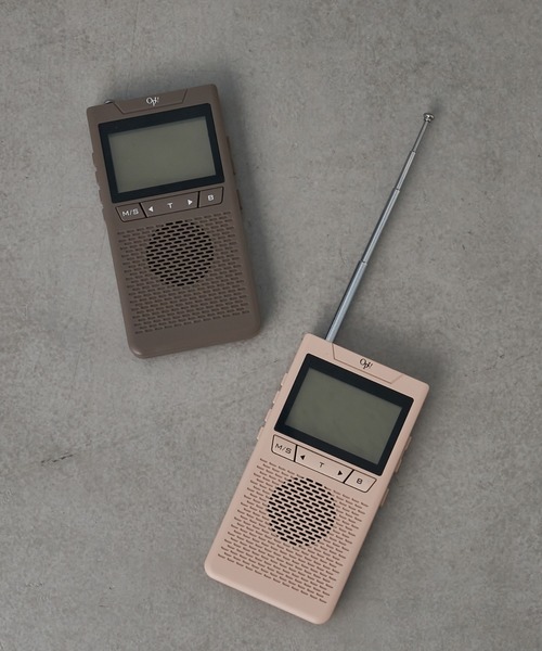 BIRTHDAY BAR(バースデイバー)の「Grandpa Radio グランパラジオ(生活家電・レディース・グレー/サンドベージュ・フリー)」の8枚目の写真