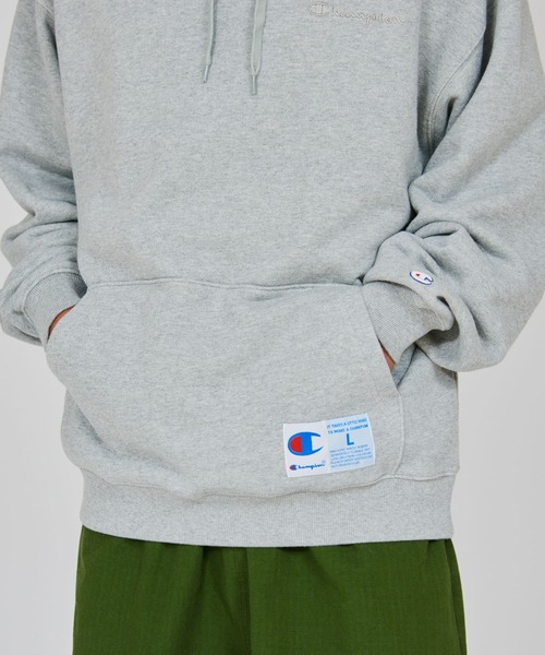 Champion(チャンピオン)の「【Champion/チャンピオン】メンズ アクションスタイル フーデッドスウェットシャツ(パーカー・メンズ・ネイビー/ロイヤルブルー/ブラック/オートミール/グレー・X-LARGE/LARGE/MEDIUM/XX-LARGE)」の20枚目の写真