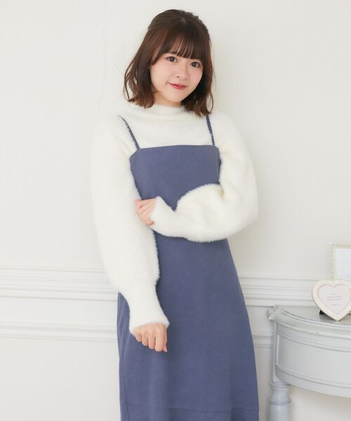 裾フリルキャミワンピース 裾フリルキャミOP|ems excite | RETRO GIRL ONLINE STORE レトロ