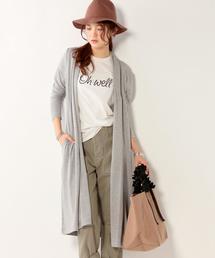 UNITED ARROWS | UWBT R/PU カットソー ロング カーディガン ◆(カーディガン/ボレロ)
