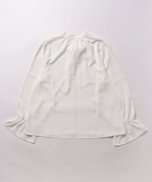 coca（coca）（コカ）の「ボウタイブラウス/UVカット/防シワ/イージーケア（シャツ/ブラウス・レディース・ホワイト/ライトブルー・M/L）」の15枚目の写真