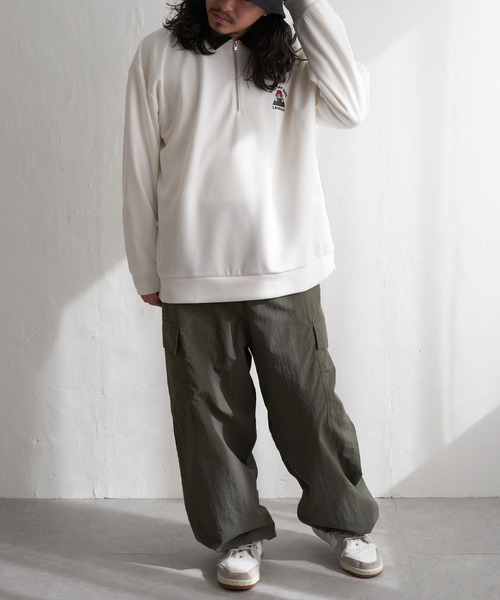 Red Cap Girl（レッドキャプガール）の「Red Cap Girl レッドキャップガール ダンボ−ルニットハーフジップ（ポロシャツ・メンズ・グレー/ブルー/ブラック/ホワイト・M/L）」の22枚目の写真