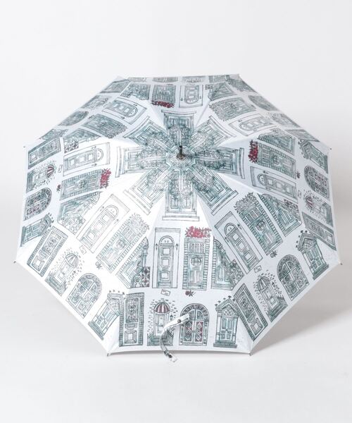 BEARDSLEY（ビアズリー）の「晴雨兼用ショート傘（版画）（長傘・レディース・グレー・FREE）」の13枚目の写真