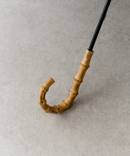 BEARDSLEY（ビアズリー）の「晴雨兼用ショート傘（版画）（長傘・レディース・グレー・FREE）」の5枚目の写真