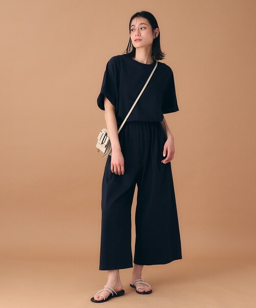 DRESSTERIOR(ドレステリア)の「◆TICCA(ティッカ)カットソーコンビネゾン(サロペット/オーバーオール・レディース・ブルー・00)」の4枚目の写真