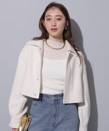 リランドチュール　ノーカラージャケット　入学式 riziere フォーマル 発表会 卒園式 入学式 ノーカラージャケット