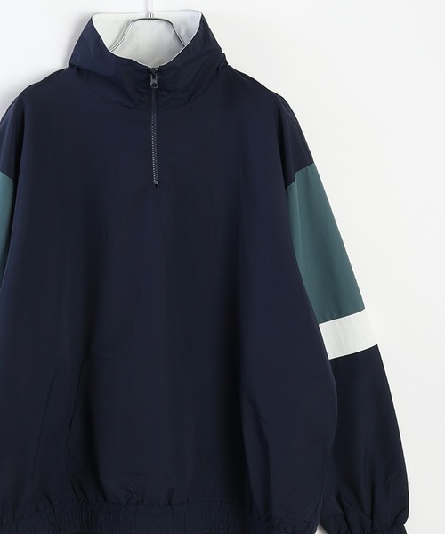 WESTSEA(ウエストシー)の「ナイロン アノラックパーカー(ブルゾン・メンズ・ネイビー/ブラック/サックスブルー/オフホワイト・M/L)」の10枚目の写真