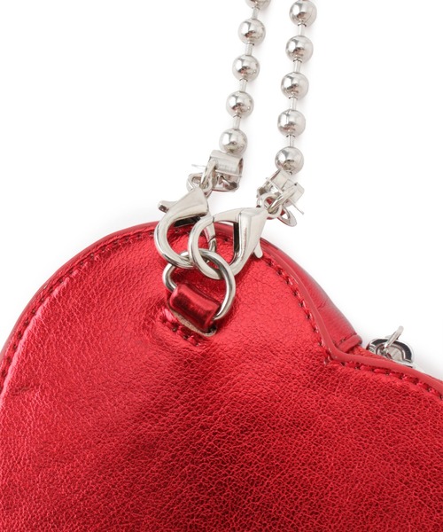 ROPE' PICNIC（ロペピクニック）の「ミニハートボールチェーンショルダーバッグ（ショルダーバッグ・レディース・シルバー/その他2/ゴールド・FREE）」の5枚目の写真
