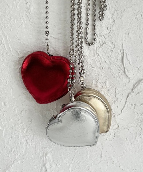 ROPE' PICNIC（ロペピクニック）の「ミニハートボールチェーンショルダーバッグ（ショルダーバッグ・レディース・シルバー/その他2/ゴールド・FREE）」の20枚目の写真