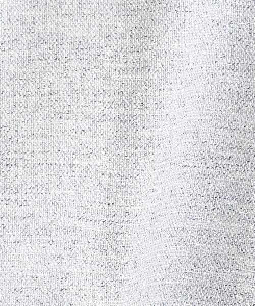 INDIVI（インディヴィ）の「◆【洗える／UVケア／接触冷感／SETUP可能】麻調ノーカラージャケット（スーツジャケット・レディース・ライトグレー系3/ナチュラル/ネイビー・40/38/36/34/19/15 /13/12/05/03/42/07/17）」の17枚目の写真