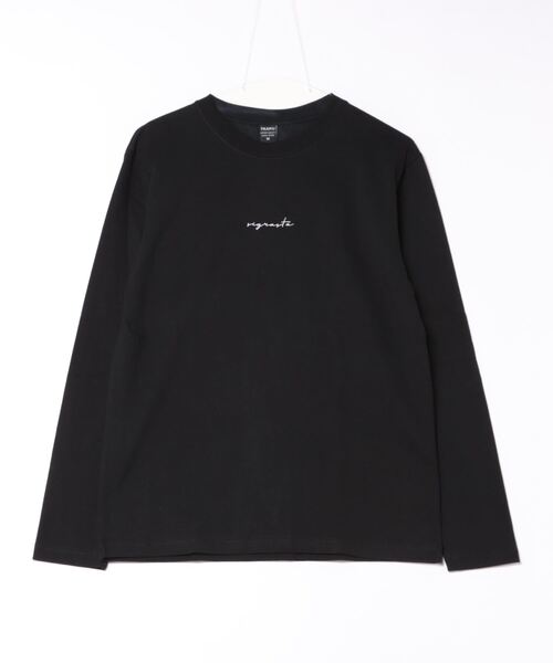 B.I.D.(ビーアイディー)の「《ミドルウェイト クルーネック刺繍ロングスリーブカットソー(Tシャツ/カットソー・レディース・ブラック/ミント/ホワイト・MEDIUM/LARGE)」の11枚目の写真