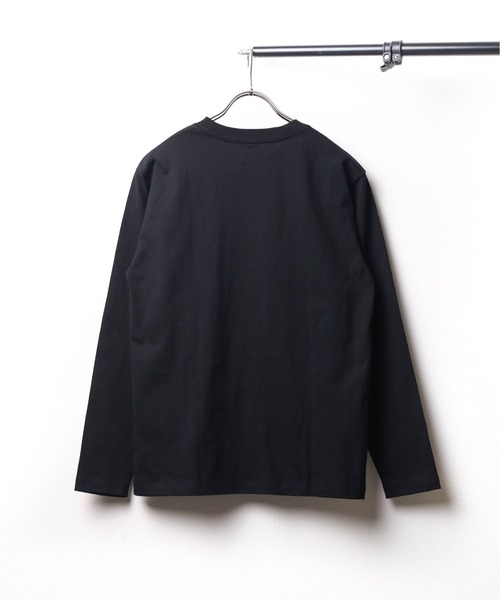 B.I.D.(ビーアイディー)の「《ミドルウェイト クルーネック刺繍ロングスリーブカットソー(Tシャツ/カットソー・レディース・ブラック/ミント/ホワイト・MEDIUM/LARGE)」の5枚目の写真