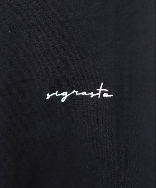 B.I.D.(ビーアイディー)の「《ミドルウェイト クルーネック刺繍ロングスリーブカットソー(Tシャツ/カットソー・レディース・ブラック/ミント/ホワイト・MEDIUM/LARGE)」の8枚目の写真