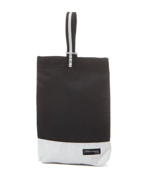 GLOBAL WORK(グローバルワーク)の「洗えるスクール上履き入れ/102774(ハンドバッグ・キッズ・ブルー/グレイッシュブルー/グレー系5/グレー系2/ブラック/サックスブルー/ブラック系/ホワイト系8/カモフラージュ/ブラック系1・FREE)」の3枚目の写真