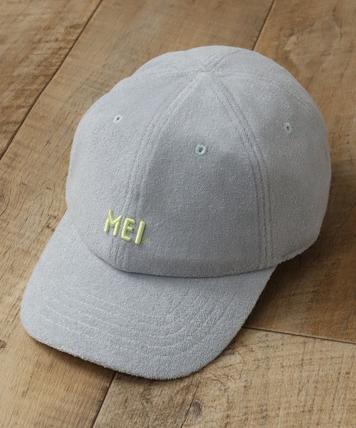 MEI（メイ）の「【MEI/メイ】MEI LOW CAP PILE/ロゴ刺繍パイルローキャップ（キャップ・メンズ・ホワイト/ライトブルー/ブラック/ライトピンク/グレー・FREE）」の12枚目の写真