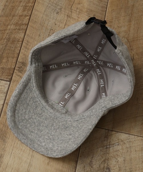 MEI（メイ）の「【MEI/メイ】MEI LOW CAP PILE/ロゴ刺繍パイルローキャップ（キャップ・メンズ・ホワイト/ライトブルー/ブラック/ライトピンク/グレー・FREE）」の13枚目の写真