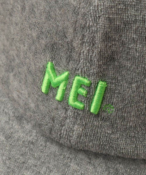 MEI（メイ）の「【MEI/メイ】MEI LOW CAP PILE/ロゴ刺繍パイルローキャップ（キャップ・メンズ・ホワイト/ライトブルー/ブラック/ライトピンク/グレー・FREE）」の14枚目の写真