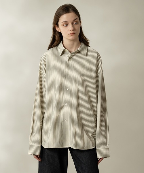 selle glant(セレグランテ)の「ASSORTED REGULAR COLLAR SHIRTS/アソートレギュラーカラーシャツ(シャツ/ブラウス・メンズ・ブルー/ブルー系/ナチュラル/オフホワイト・LARGE/MEDIUM/SMALL)」の3枚目の写真