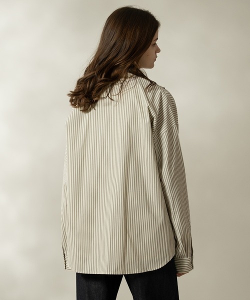 selle glant(セレグランテ)の「ASSORTED REGULAR COLLAR SHIRTS/アソートレギュラーカラーシャツ(シャツ/ブラウス・メンズ・ブルー/ブルー系/ナチュラル/オフホワイト・LARGE/MEDIUM/SMALL)」の7枚目の写真