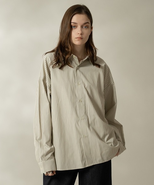 selle glant(セレグランテ)の「ASSORTED REGULAR COLLAR SHIRTS/アソートレギュラーカラーシャツ(シャツ/ブラウス・メンズ・ブルー/ブルー系/ナチュラル/オフホワイト・LARGE/MEDIUM/SMALL)」の5枚目の写真