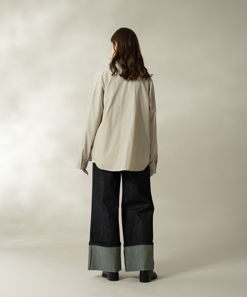 selle glant(セレグランテ)の「ASSORTED REGULAR COLLAR SHIRTS/アソートレギュラーカラーシャツ(シャツ/ブラウス・メンズ・ブルー/ブルー系/ナチュラル/オフホワイト・LARGE/MEDIUM/SMALL)」の11枚目の写真