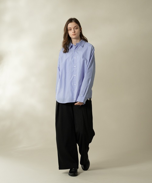 selle glant(セレグランテ)の「ASSORTED REGULAR COLLAR SHIRTS/アソートレギュラーカラーシャツ(シャツ/ブラウス・メンズ・ブルー/ブルー系/ナチュラル/オフホワイト・LARGE/MEDIUM/SMALL)」の16枚目の写真