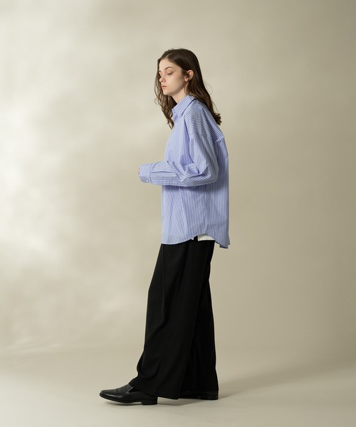 selle glant(セレグランテ)の「ASSORTED REGULAR COLLAR SHIRTS/アソートレギュラーカラーシャツ(シャツ/ブラウス・メンズ・ブルー/ブルー系/ナチュラル/オフホワイト・LARGE/MEDIUM/SMALL)」の19枚目の写真