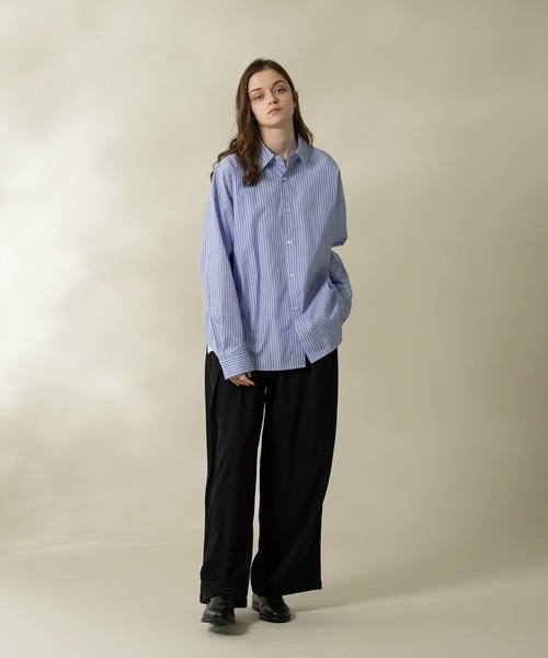 selle glant(セレグランテ)の「ASSORTED REGULAR COLLAR SHIRTS/アソートレギュラーカラーシャツ(シャツ/ブラウス・メンズ・ブルー/ブルー系/ナチュラル/オフホワイト・LARGE/MEDIUM/SMALL)」の17枚目の写真