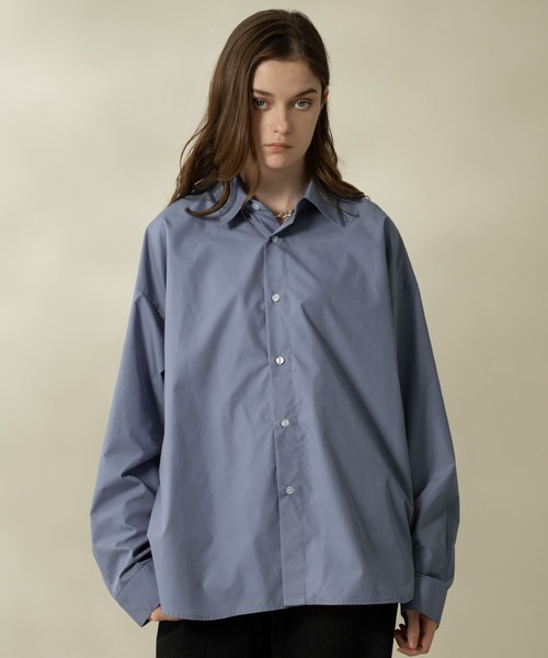 selle glant(セレグランテ)の「ASSORTED REGULAR COLLAR SHIRTS/アソートレギュラーカラーシャツ(シャツ/ブラウス・メンズ・ブルー/ブルー系/ナチュラル/オフホワイト・LARGE/MEDIUM/SMALL)」の21枚目の写真