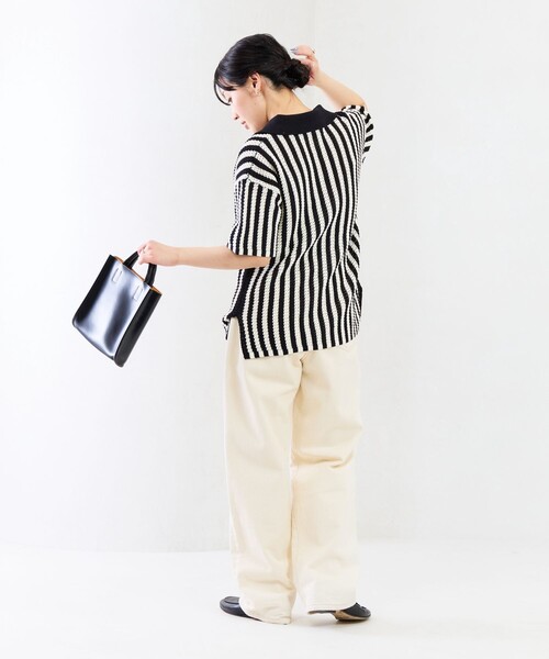 タグ付き新品)ZARA ストライプニットセーター - メルカリ