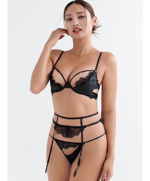 ラヴィジュール　ベルアイラッシュ ブラ＆Ｔバック＆ガーター セット ラヴィジュール RAVIJOUR ベルアイラッシュ ブラ＆Tバック