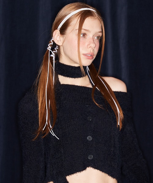 【セール】NM OFFSHOULDER KNIT(ニット/セーター)|LUVISTRUE(ラヴイズトゥルー)