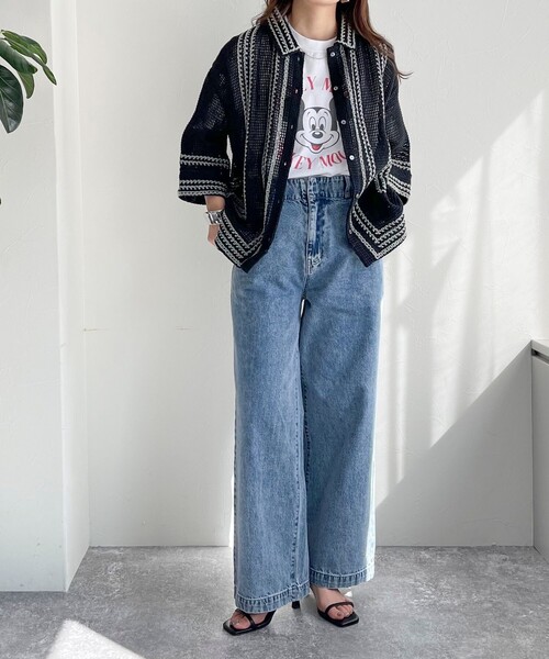 fredy emue（フレディエミュ）の「コットンレース刺繍シャツ（シャツ/ブラウス・レディース・ホワイト系その他/ブラック系その他・38）」の20枚目の写真