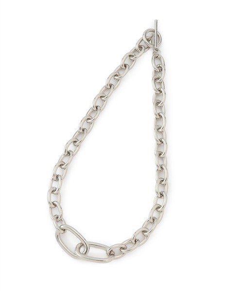 VIS(ビス)の「ミックスチェーンネックレス(ネックレス・レディース・ゴールド/シルバー・FREE)」の7枚目の写真