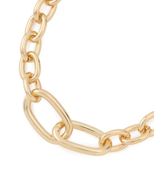 VIS(ビス)の「ミックスチェーンネックレス(ネックレス・レディース・ゴールド/シルバー・FREE)」の8枚目の写真