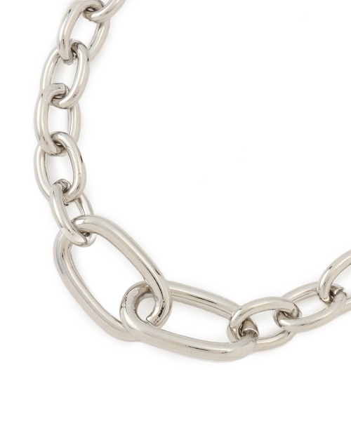 VIS(ビス)の「ミックスチェーンネックレス(ネックレス・レディース・ゴールド/シルバー・FREE)」の3枚目の写真