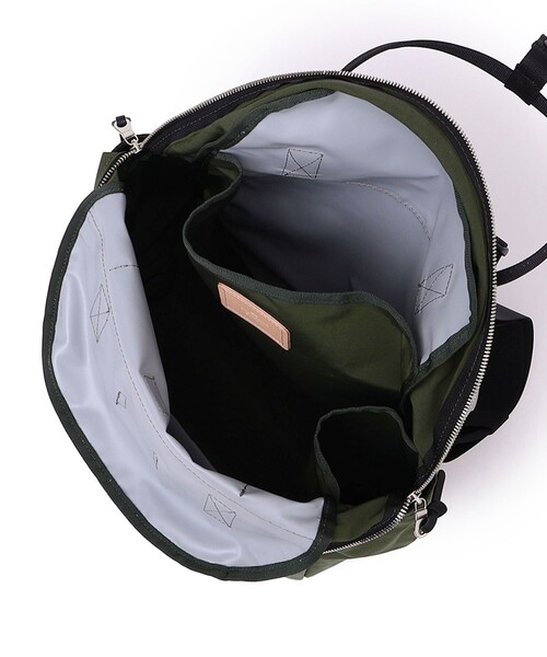 STANDARD SUPPLY（スタンダードサプライ）の「STANDARD SUPPLY:WALLABY（バックパック/リュック・レディース・ブラック/グリーン・ONE SIZE）」の9枚目の写真