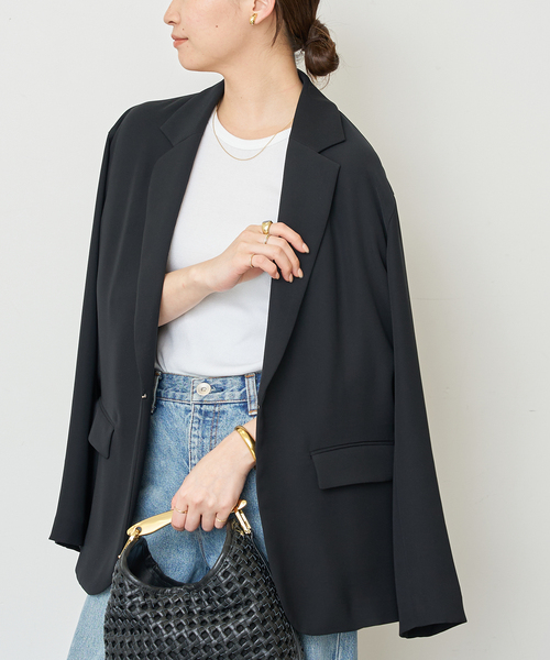 新品 Deuxieme Classe ドゥーズィエムクラステーラードジャケット UNEVEN TWILL ジャケット（テーラードジャケット）｜Deuxieme