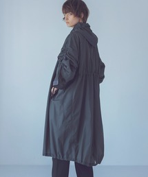 nylon sheer shirring adjust sleeve coat(ナイロンシアーシャーリングアジャストスリーブコート)