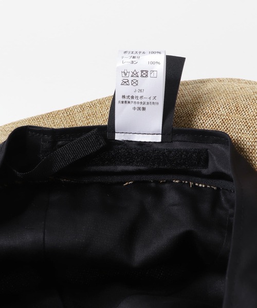 ORCIVAL(オーシバル)の「ORCIVAL 6PANEL NATURAL HAT(ハット・レディース・ベージュ/ライトベージュ・FREE)」の10枚目の写真